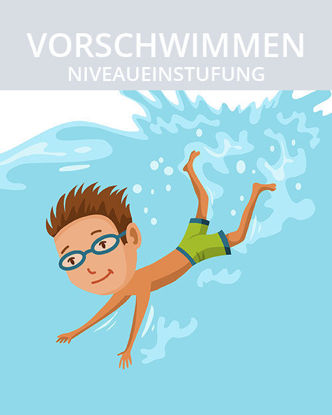 Bild von Vorschwimmen - Niveaueinstufung