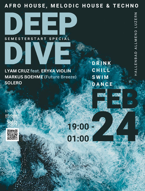 Bild für Kategorie Deep Dive-Party (noch wenige Tickets)